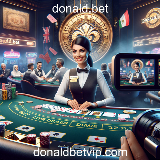 A Revolução dos Jogos de Live Dealer no Donald.bet
